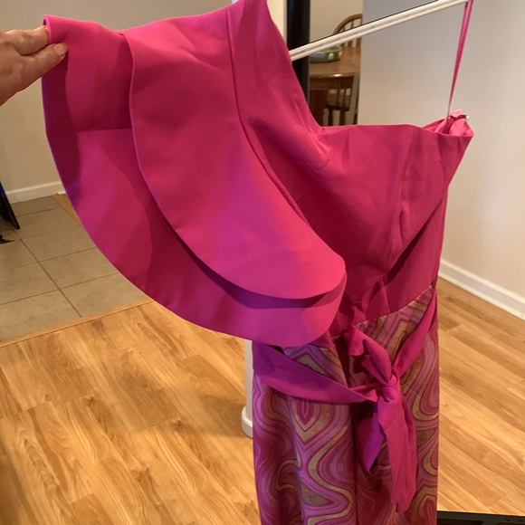 Never Worn SASSY JONES ‘KiKi’ Luxe Jumpsuit Size Small - Picture 4 of 4